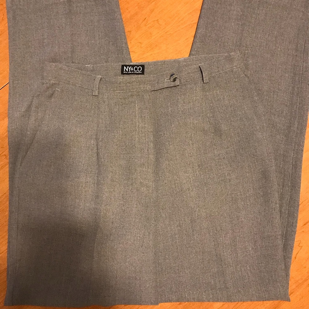 New York & Company Size 12 Gray Slacks